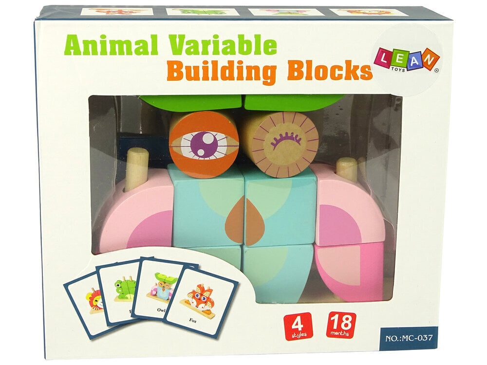 Öökull 3D puidust puzzle hind ja info | Arendavad mänguasjad | kaup24.ee