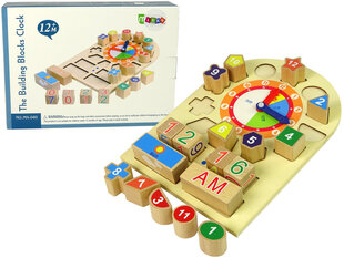 Puidust hariduslik sorteerija kell hind ja info | Arendavad mänguasjad | kaup24.ee