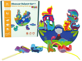Деревянная балансировочная игра "Динозавры цена и информация | Развивающие игрушки | kaup24.ee