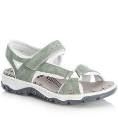 Rieker naiste rohelised sandaalid Sandals hind ja info | Naiste sandaalid | kaup24.ee