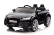 Elektriauto lastele Audi TT RS, must hind ja info | Laste elektriautod | kaup24.ee