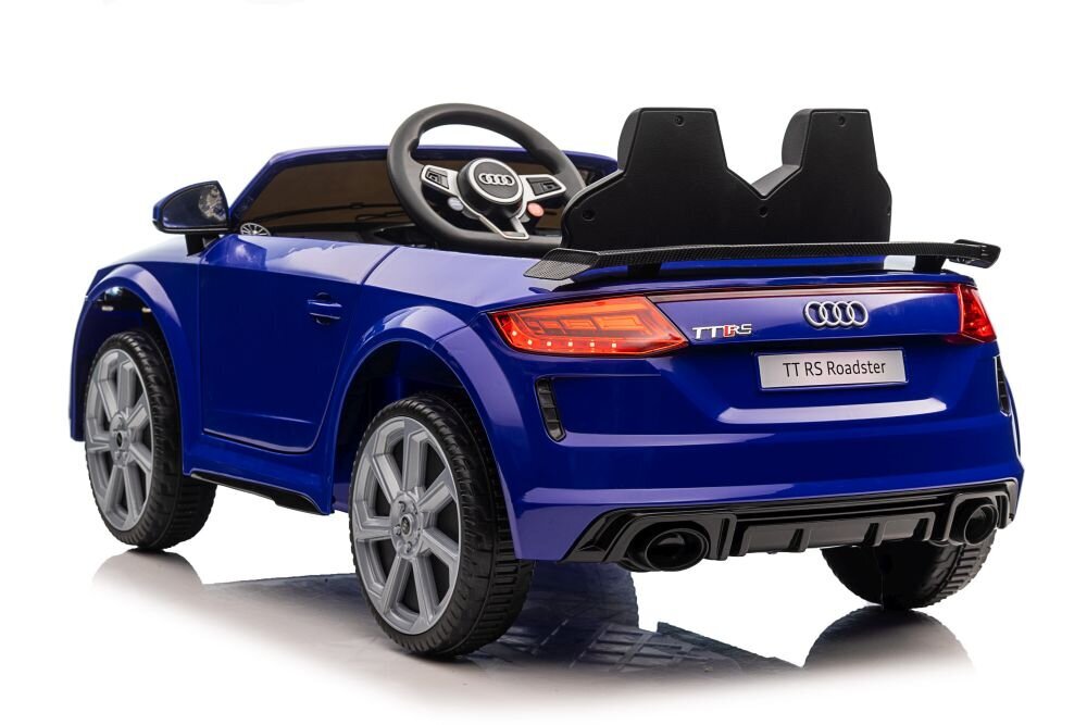 Audi TT RS, ühekohaline elektriauto lastele, sinine hind ja info | Laste elektriautod | kaup24.ee