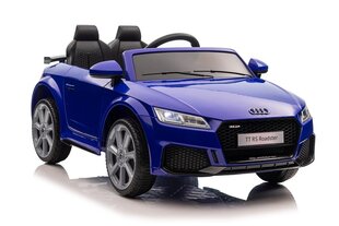 Одноместный электромобиль для детей Audi TT RS, синий цена и информация | Электромобили для детей | kaup24.ee