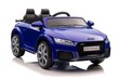 Audi TT RS, ühekohaline elektriauto lastele, sinine hind ja info | Laste elektriautod | kaup24.ee