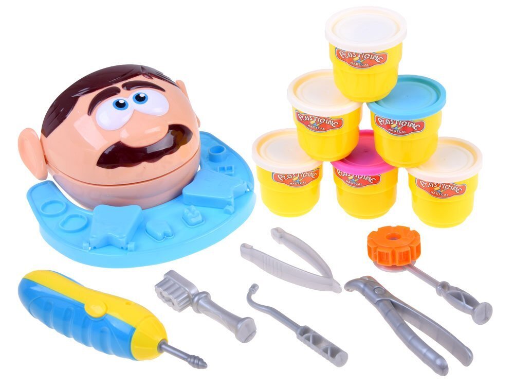 Hambaarstikomplekt koos plastiliini ja tarvikutega hind ja info | Arendavad mänguasjad | kaup24.ee