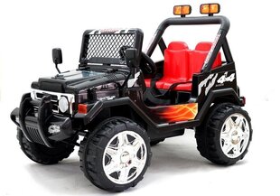 Ühekohaline elektriauto Jeep Raptor S618, must цена и информация | Электромобили для детей | kaup24.ee
