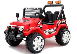 Ühekohaline elektriauto Jeep Raptor S618, punane цена и информация | Электромобили для детей | kaup24.ee