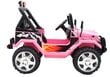 Ühekohaline elektriauto Jeep Raptor S618, roosa цена и информация | Laste elektriautod | kaup24.ee