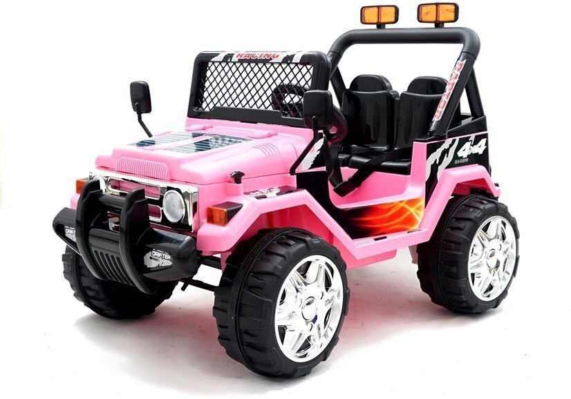 Ühekohaline elektriauto Jeep Raptor S618, roosa цена и информация | Laste elektriautod | kaup24.ee