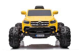 Детский электромобиль Mercedes Benz DK-MT950, желтый цена и информация | Электромобили для детей | kaup24.ee