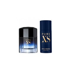 Komplekt Paco Rabanne Pure XS meestele: tualettvesi EDT, 50ml + deodorantpulk, 75ml hind ja info | Meeste parfüümid | kaup24.ee