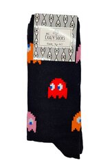 Unisex puuvillased sokid Crazy Socks Pac-Man, erinevad värvid цена и информация | Мужские носки | kaup24.ee