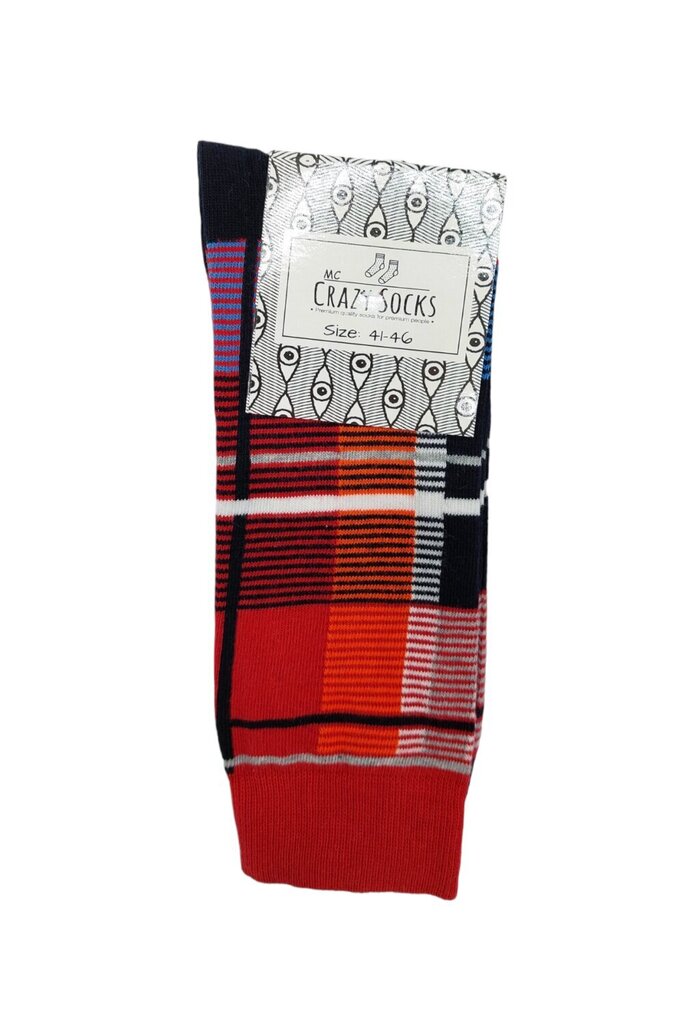 Puuvillased sokid Crazy Socks, erinevad värvid hind ja info | Meeste sokid | kaup24.ee