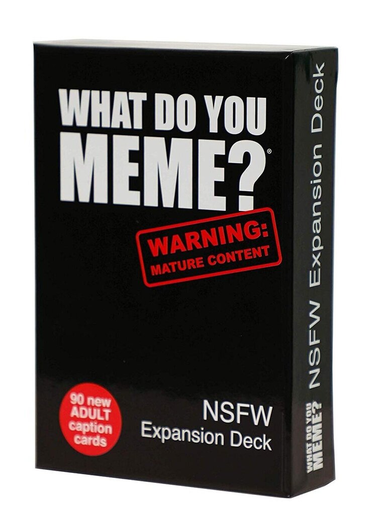 Lauamäng What Do You Meme? NSFW Expansion Deck, ENG цена и информация | Lauamängud ja mõistatused | kaup24.ee