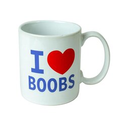 Керамическая кружка I Love Boobs цена и информация | Сувениры, подарки для взрослых | kaup24.ee