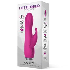 Couby Silicone Rabbit Vibe Pink hind ja info | Vibraatorid | kaup24.ee