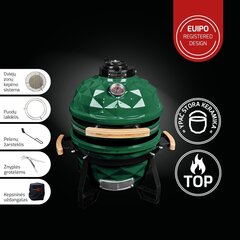 Keraamiline grill KamadoClub Junior, roheline hind ja info | Grillid | kaup24.ee