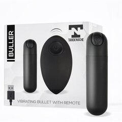 Buller Vibrating Bullet Remote Control USB Silicone Black цена и информация | Вибраторы | kaup24.ee
