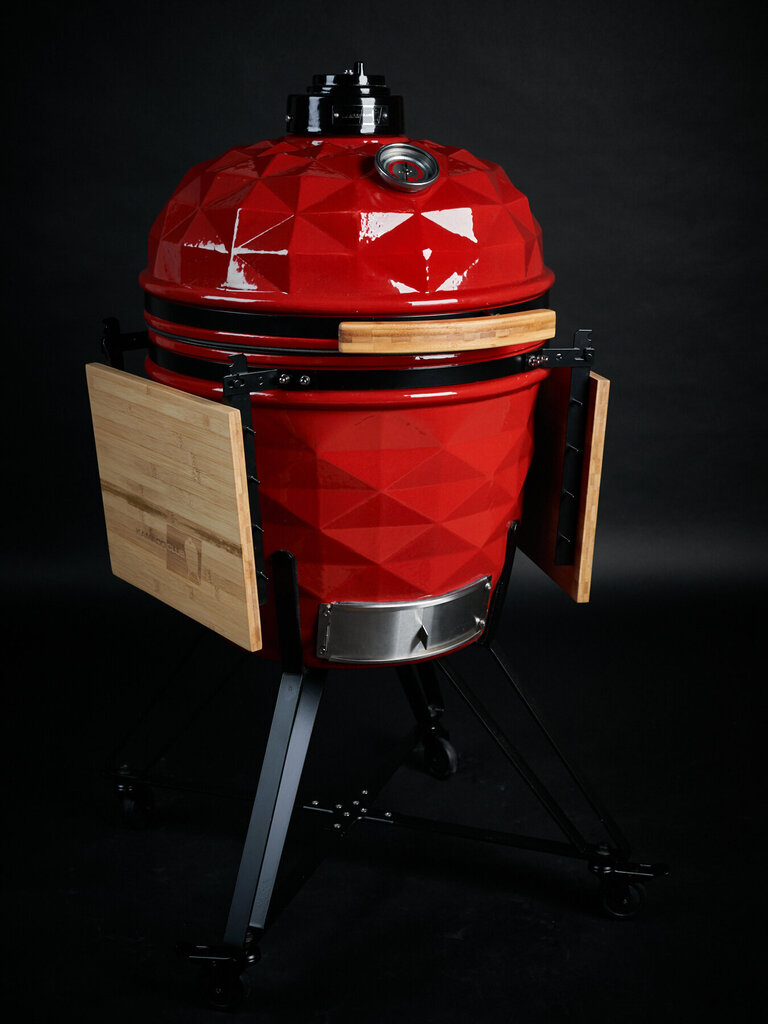 Keraamiline grill KamadoClub PRO PREMIUM, Punane hind ja info | Grillid | kaup24.ee