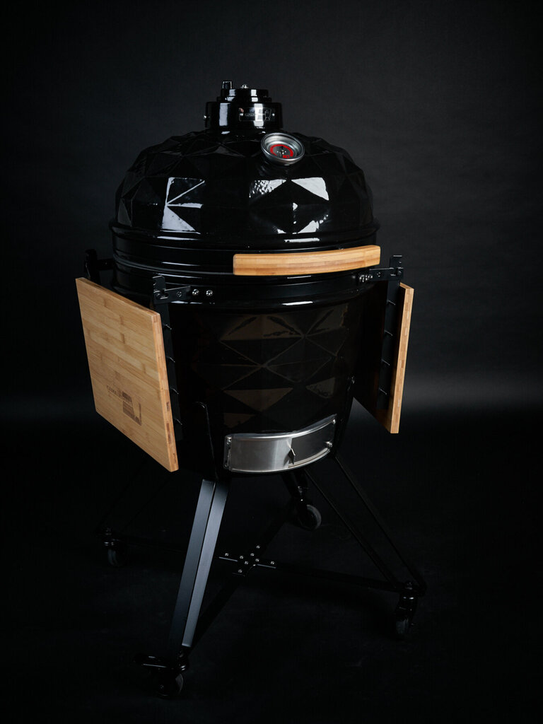 Keraamiline grill KamadoClub PRO PREMIUM, Must цена и информация | Grillid | kaup24.ee