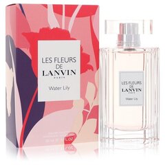 Туалетная вода Lanvin les fleurs de water lily EDT для женщин, 90 мл цена и информация | Женские духи | kaup24.ee