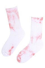 TIEDYE roosad puuvillased sokid TIEDYEROSA-40-45 hind ja info | Naiste sokid | kaup24.ee