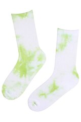 TIEDYE rohelised puuvillased sokid TIEDYEGREEN-40-45 hind ja info | Naiste sokid | kaup24.ee