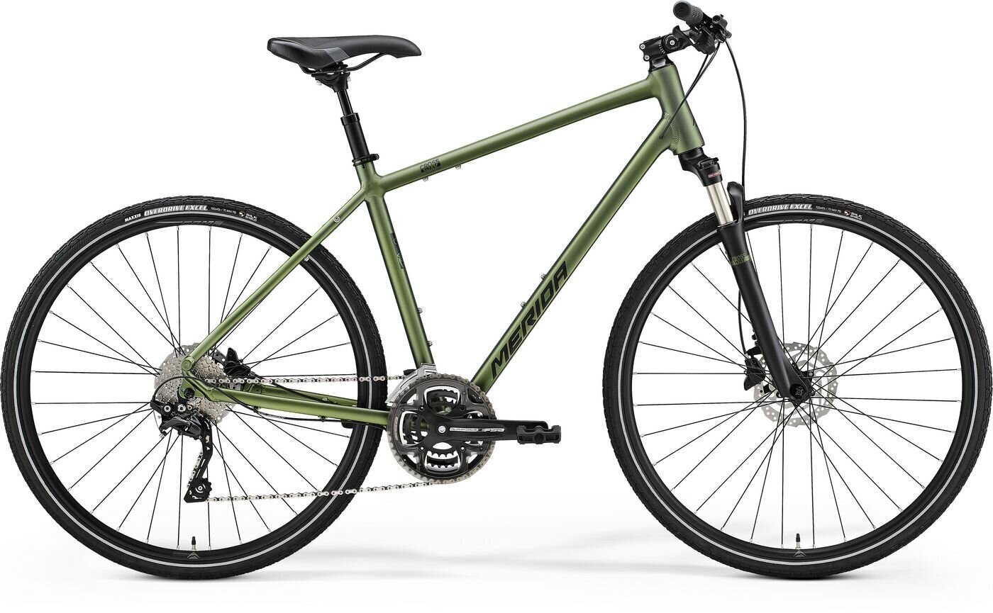 Jalgratas Merida Crossway 300, roheline hind ja info | Jalgrattad | kaup24.ee