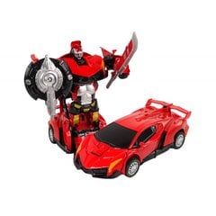 2in1 Robot Transformers Red Orange Auto Set HXSY04 цена и информация | Игрушки для мальчиков | kaup24.ee