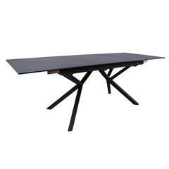 Обеденный стол EDDY 160/220x90xH76 см, серый цена и информация | Кухонные и обеденные столы | kaup24.ee