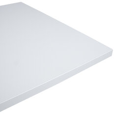 Столешница ERGO 140x80 см, серо-белая цена и информация | Планки для столешниц | kaup24.ee