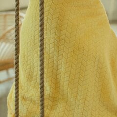 Плед Liisa, 150x200 см, желтый цена и информация | Покрывала, пледы | kaup24.ee