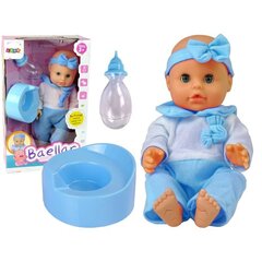 Doll 30 cm Blue Bottle Nightie Drinks hind ja info | Tüdrukute mänguasjad | kaup24.ee