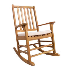 Кресло-качалка Finlay, акация цена и информация | Садовые стулья, кресла, пуфы | kaup24.ee
