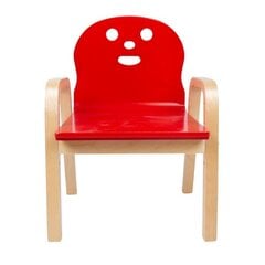 Lastetool HAPPY 39x36xH60cm, punane hind ja info | Laste lauad ja toolid | kaup24.ee