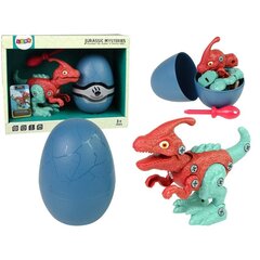 Set Dinosaur Parasaurolophus with Egg DIY Screwdriver hind ja info | Klotsid ja konstruktorid | kaup24.ee