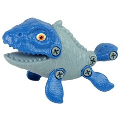 Set Dinosaur Mosasaur with Egg DIY Screwdriver Blue hind ja info | Klotsid ja konstruktorid | kaup24.ee