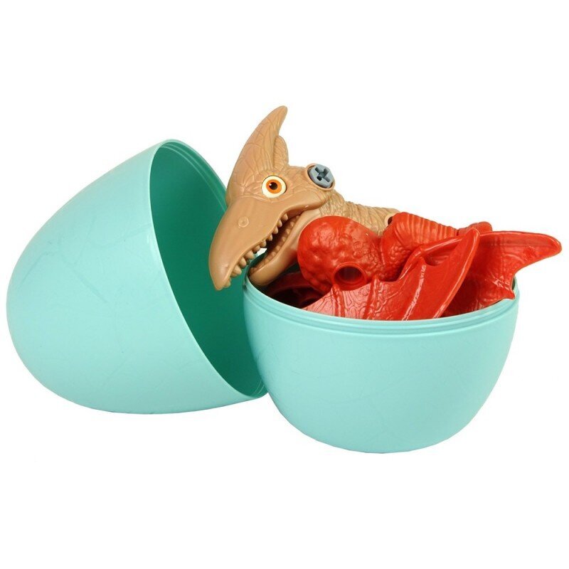 Set Dinosaur Pterodactyl with Egg DIY Screwdriver Red hind ja info | Klotsid ja konstruktorid | kaup24.ee