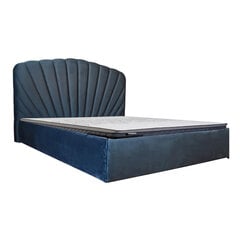 Кровать EVA 160x200 см, серый бархат цена и информация | Кровати | kaup24.ee