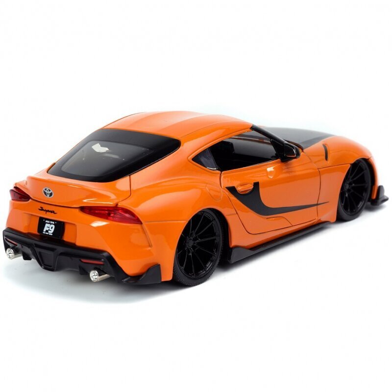 Fast & Furious 2020 Toyota Supra F9 1:24 mänguasi цена и информация | Poiste mänguasjad | kaup24.ee