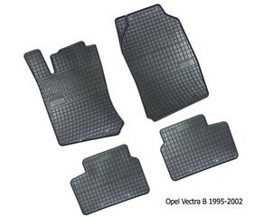 Kummimatid OPEL VECTRA B 1995-2001 цена и информация | Резиновые коврики | kaup24.ee