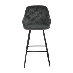 Барный стул BRITA, серый бархат цена и информация | Комплекты мебели для столовой | kaup24.ee