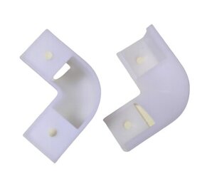 003W 90° PC молочно-белое соединение цена и информация | Монтируемые светильники, светодиодные панели | kaup24.ee