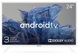 Kivi 24" HD Android TV White 24H750NW hind ja info | Telerid | kaup24.ee