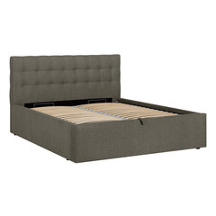 Bed LEENA 160x200cm, beige цена и информация | Кровати | kaup24.ee