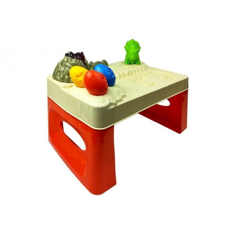 Table with Play Dough and Dinosaurs 4 Colors hind ja info | Arendavad mänguasjad | kaup24.ee