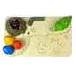 Table with Play Dough and Dinosaurs 4 Colors цена и информация | Arendavad mänguasjad | kaup24.ee