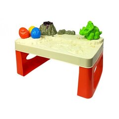 Table with Play Dough and Dinosaurs 4 Colors цена и информация | Развивающие игрушки | kaup24.ee