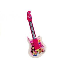 Set of Children&#039;s Guitar with Microphone and Glasses Pink цена и информация | Развивающие игрушки | kaup24.ee