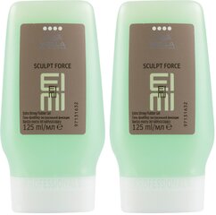 Гель экстрасильной фиксации для укладки волос Wella Professionals Eimi Sculpt Force 125 мл цена и информация | Средства для укладки волос | kaup24.ee